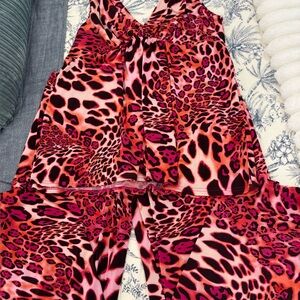 Natori Silky Cheetah Pajamas
